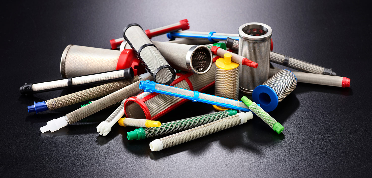 Filtros de pistola aspiración y pulmón