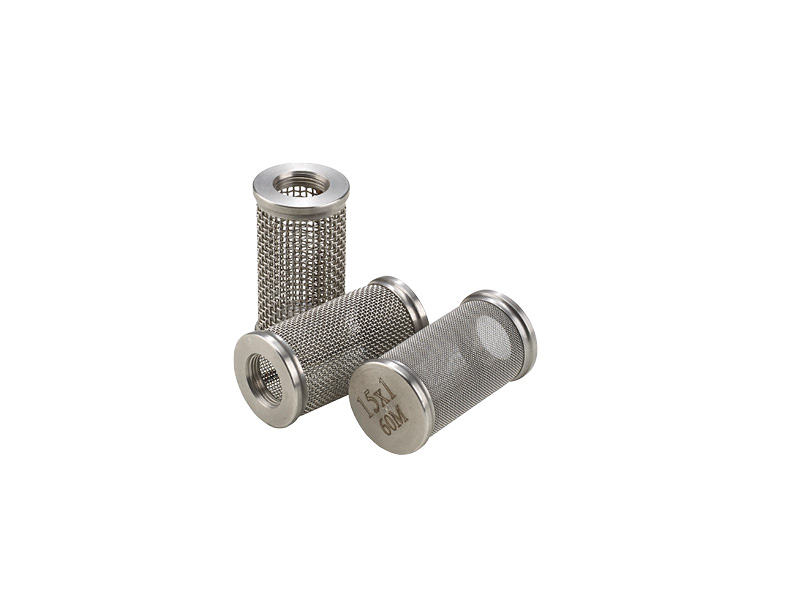 Filtro de aspiración en acero inoxidable h61