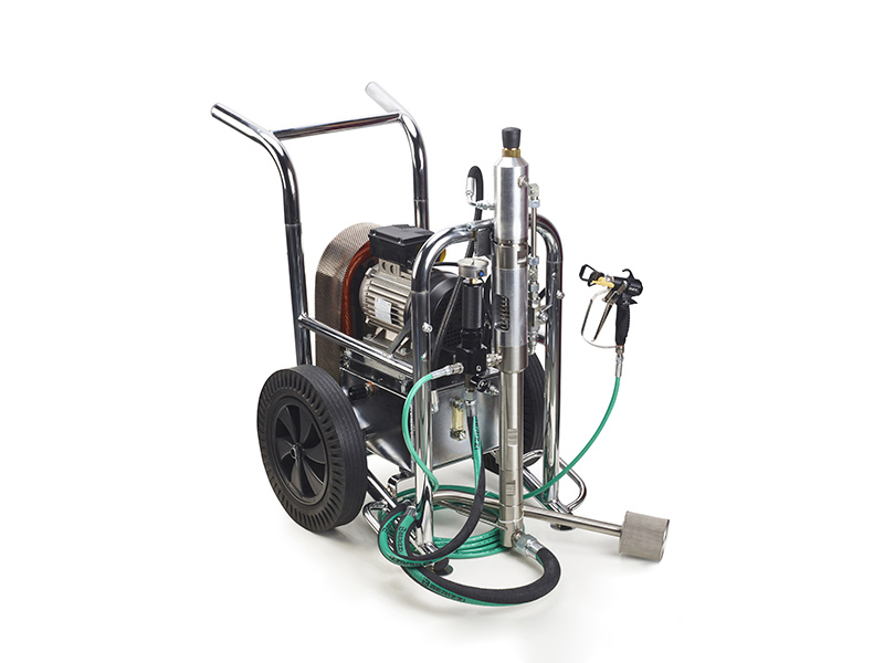 Bomba airless hidráulica de pistón